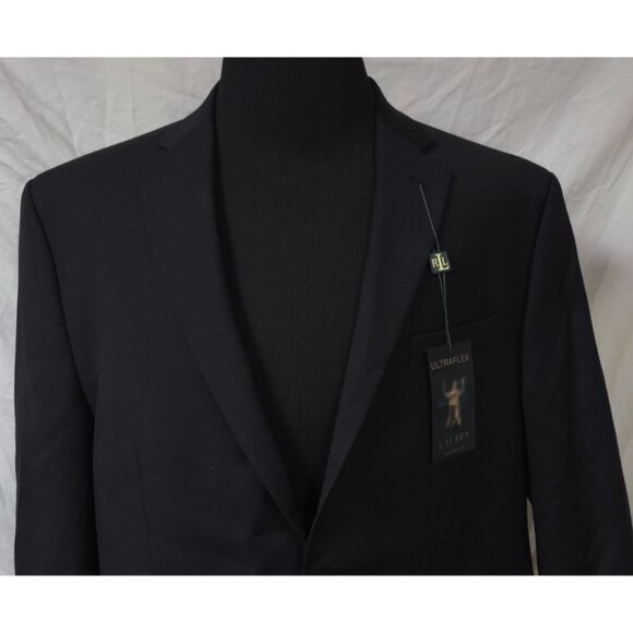 Lauren Ralph Lauren Mens Sz 48 Long Ultra Flex Classic Fit Jacket/Blazer NWT - Picture 2 of 16